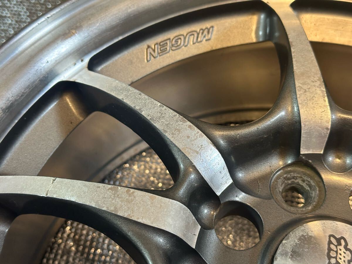 希少　鍛造　MUGEN 無限　MF10L 15インチ6.5J ET45 4穴100 4本セット_9