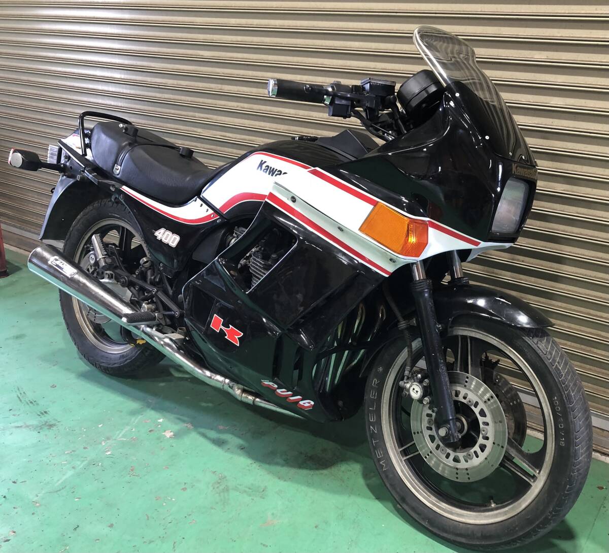 Kawasaki GPz400F GPz550F フルカウルセット GPZ400F 2型 カウル付き 書類付 エンジン始動確認 GPZ550F Z400GP