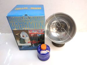 動作品◆富士灯器株式会社 フジL.P.Gヒーター ハンディ・タイプ FH-100◆アウトドア用品/