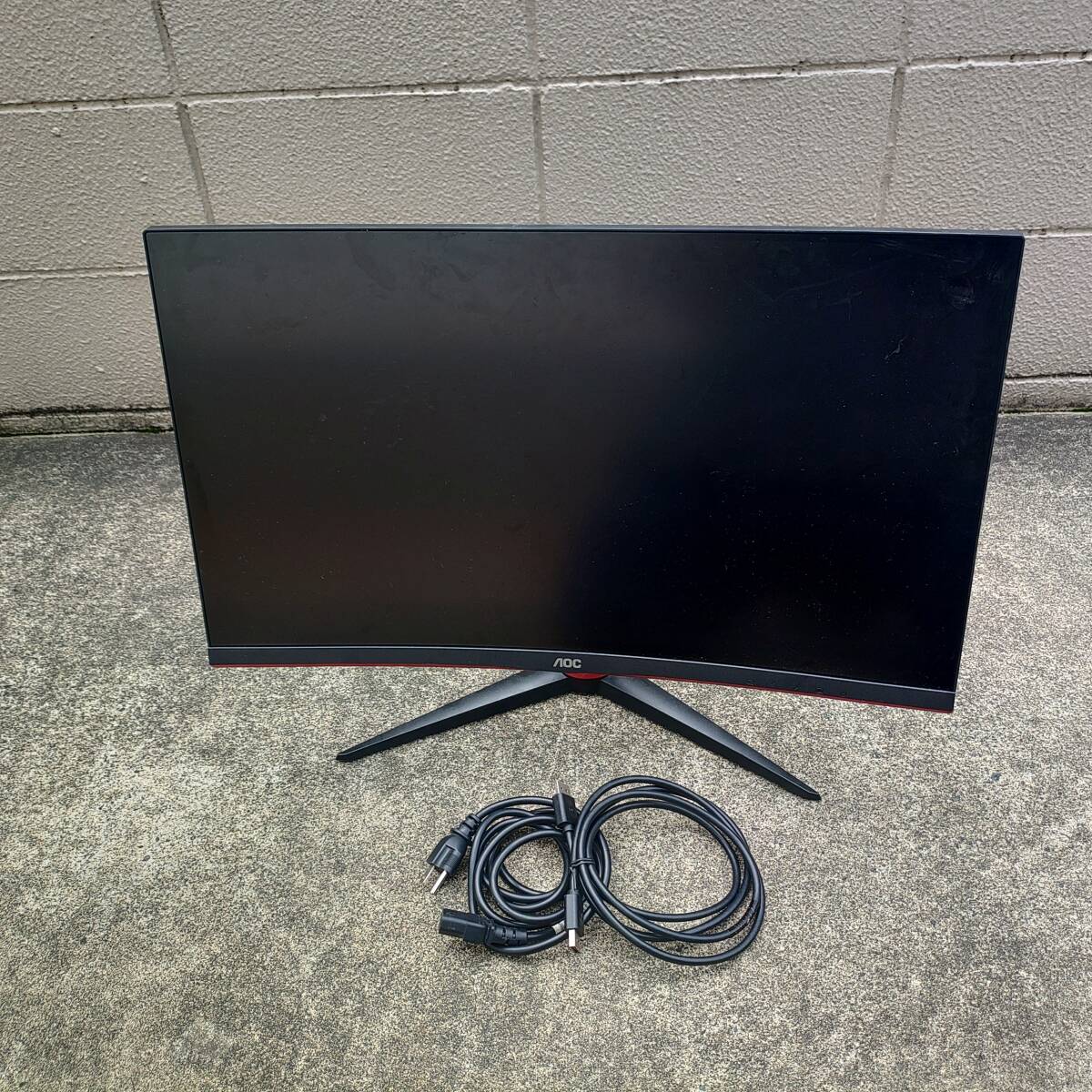 □AOC 曲面 240Hz C27G2ZE/11 ゲーミング モニター ディスプレイ(22