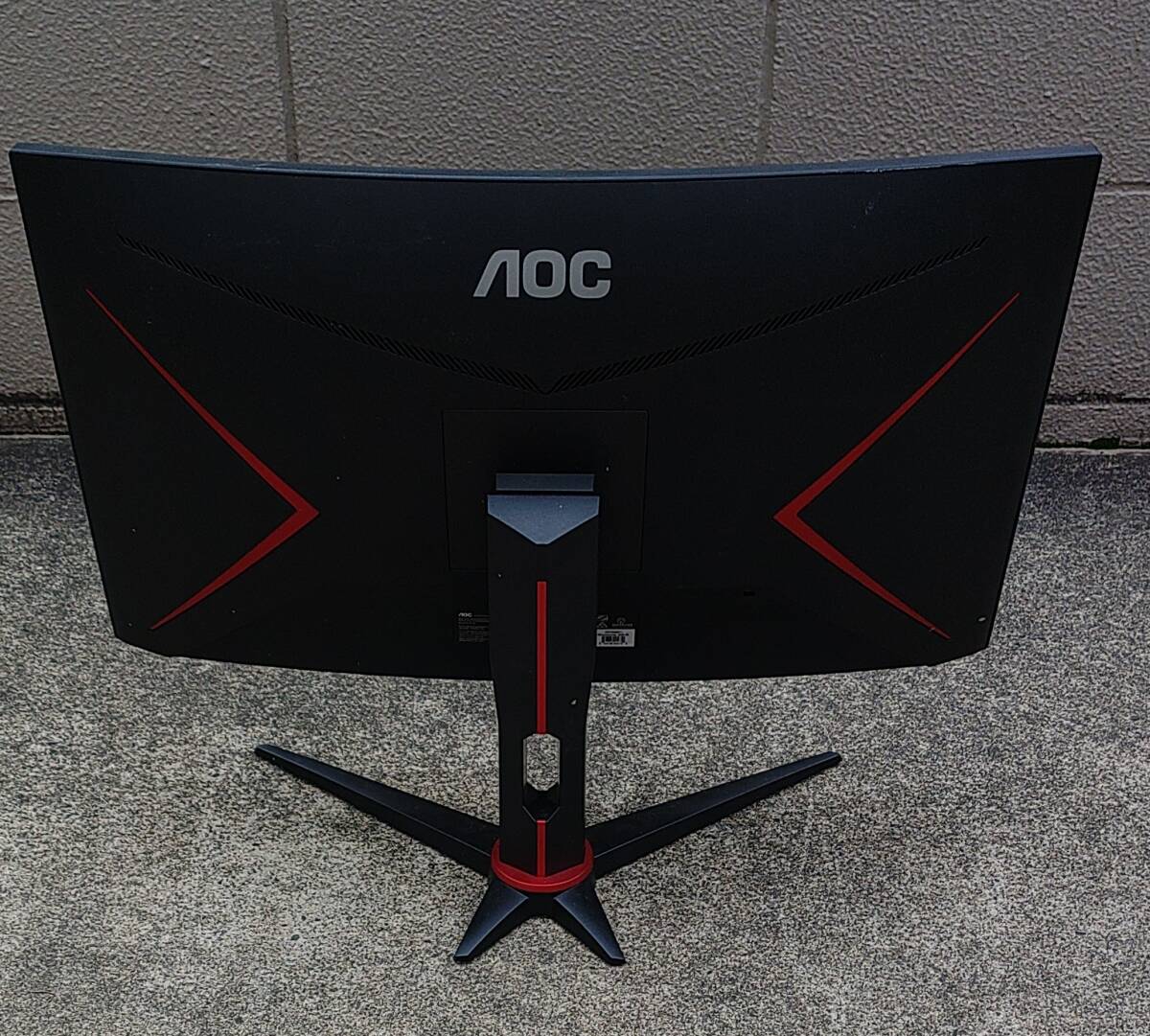 □AOC 曲面 240Hz C27G2ZE/11 ゲーミング モニター ディスプレイ(22
