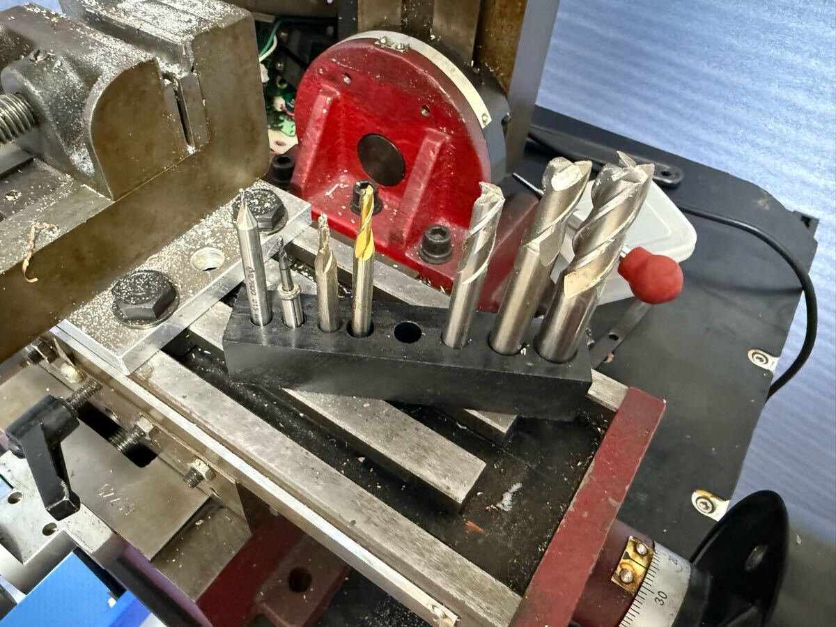 卓上フライス盤　小型フランス盤　ジャンク_7