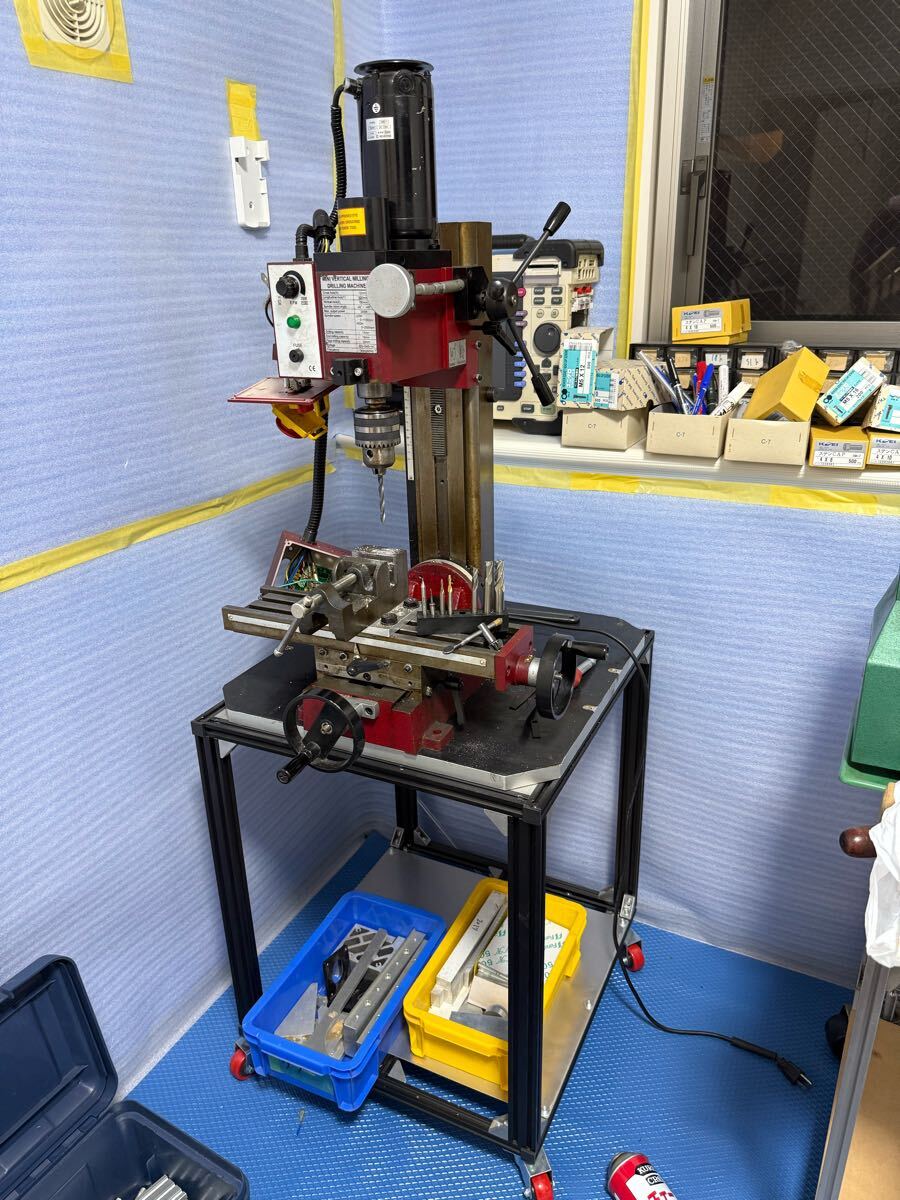 卓上フライス盤　小型フランス盤　ジャンク_9