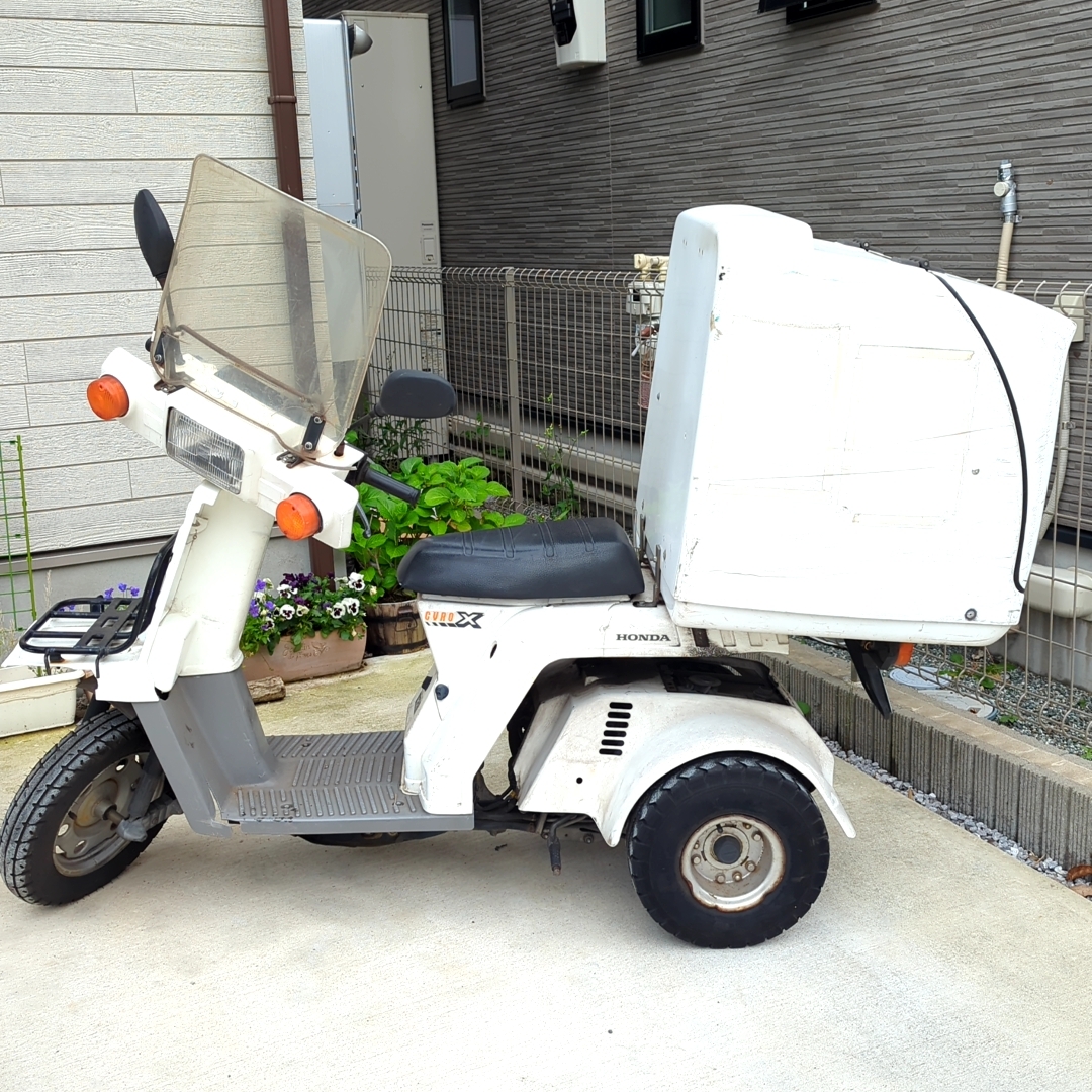 相模原発 ジャイロX ミニカー登録 廃車済み 走行9,775km TD01-24番台 
