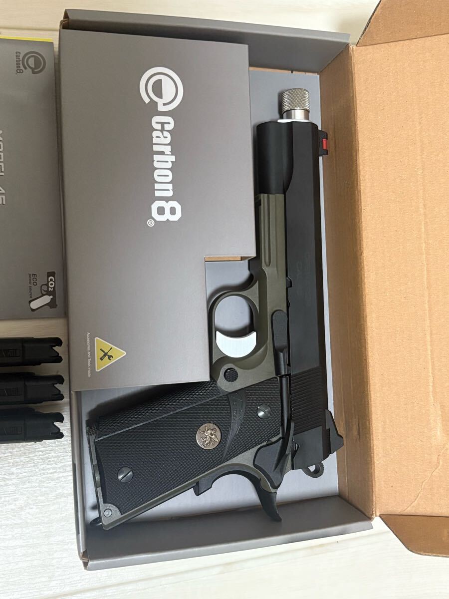 Carbon8 m45 co2マガジン 3本セット バラ売り可 Carbon8 m45 mco マガジン3本(ガスガン)｜売買されたオークション情報