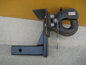 ピンドルフック けん引フック ヒッチメンバー 4穴 shur-lift （栄光社）