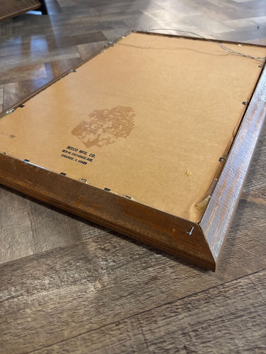 ヴィンテージ Miller パブミラー レインボートラウト ニジマス 虹鱒_10