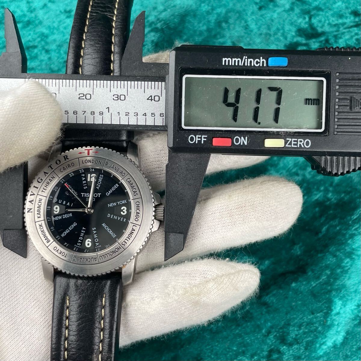 ビンテージ TISSOT NAVIGATOR WORLD TIME ティソ ナビゲーター