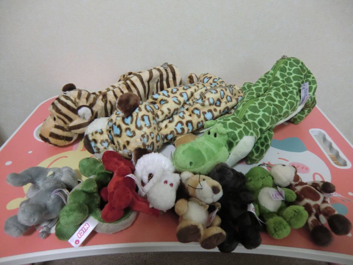 ★未使用★NICI★ニキ★キーホルダー8個＆ペンケース3個★ゲームセンター獲得品★_1