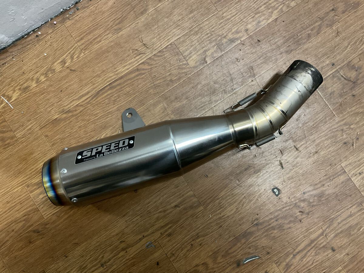 La Bellezza SPEED スリップオンマフラー　ドゥカティ　ディアベル ドゥカティ ディアベル La Bellezza SPEED スリップオン マフラー