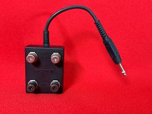 品番不明 SONY VHF / UHF 混合器 ミニプラグ ソニー