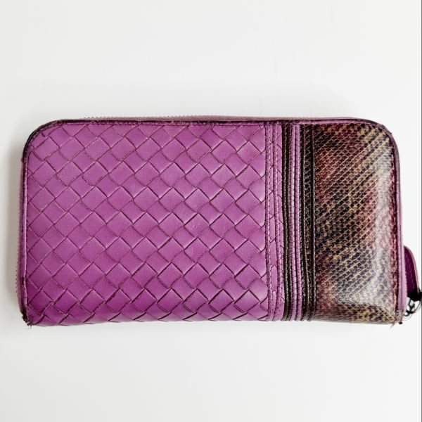 ◇ ボッテガ ヴェネタ BOTTEGA VENETA ラウンドファスナー 長財布