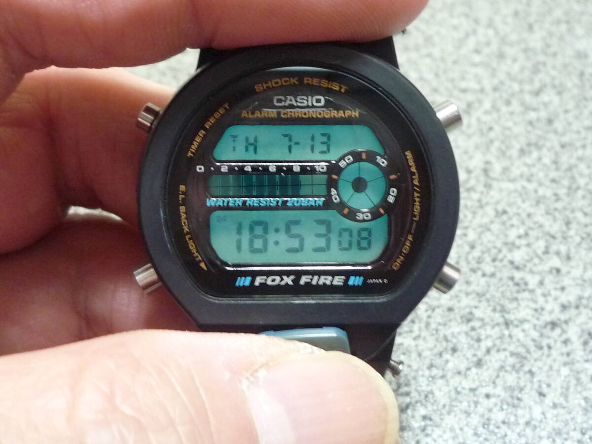 送料180円！美品 稼働品！G-SHOCK Gショック DW-6900BD-2T モジュールのみ ベゼル固定ネジ付_2