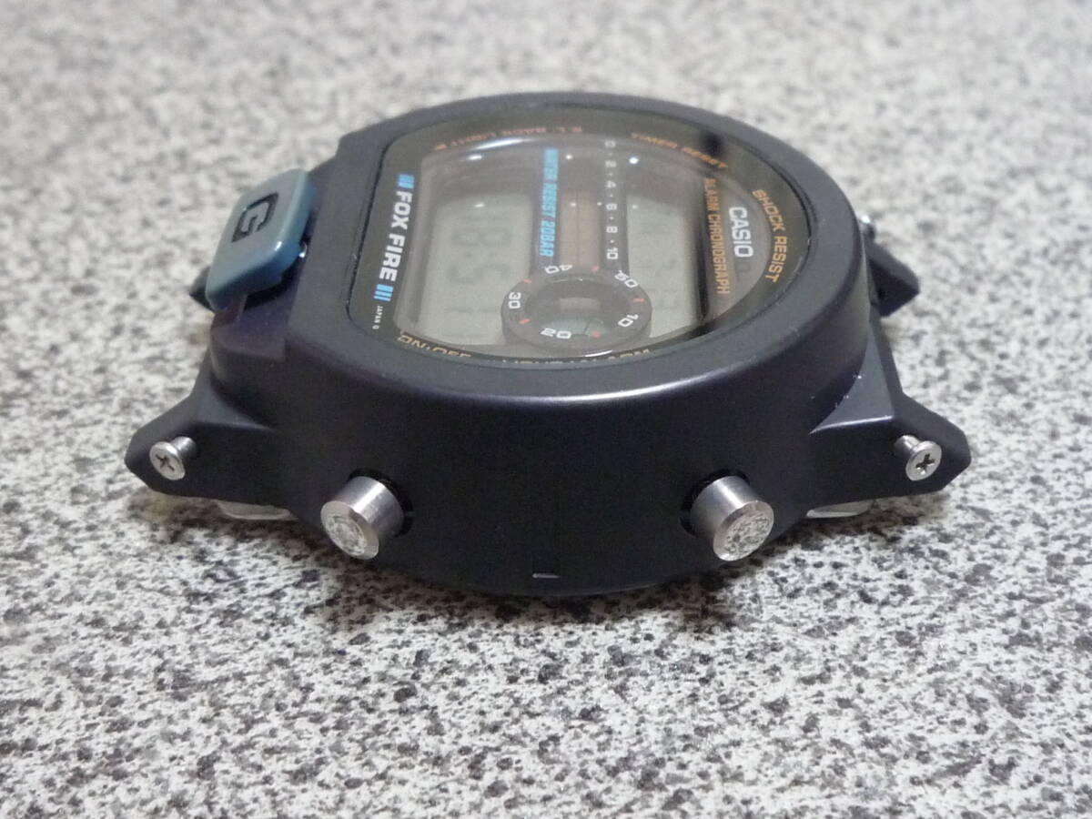 送料180円！美品 稼働品！G-SHOCK Gショック DW-6900BD-2T モジュールのみ ベゼル固定ネジ付_6