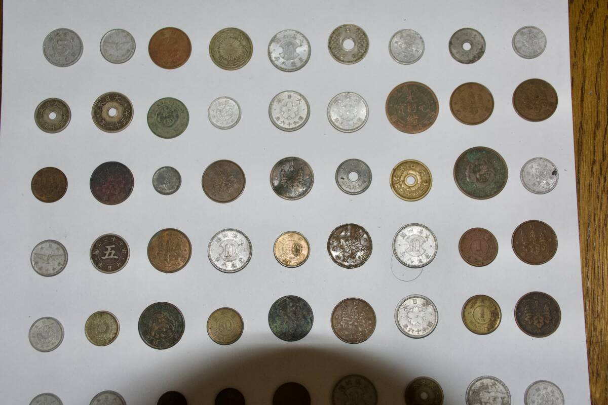 【おまけ有り】古銭　まとめ売り　計165枚_8