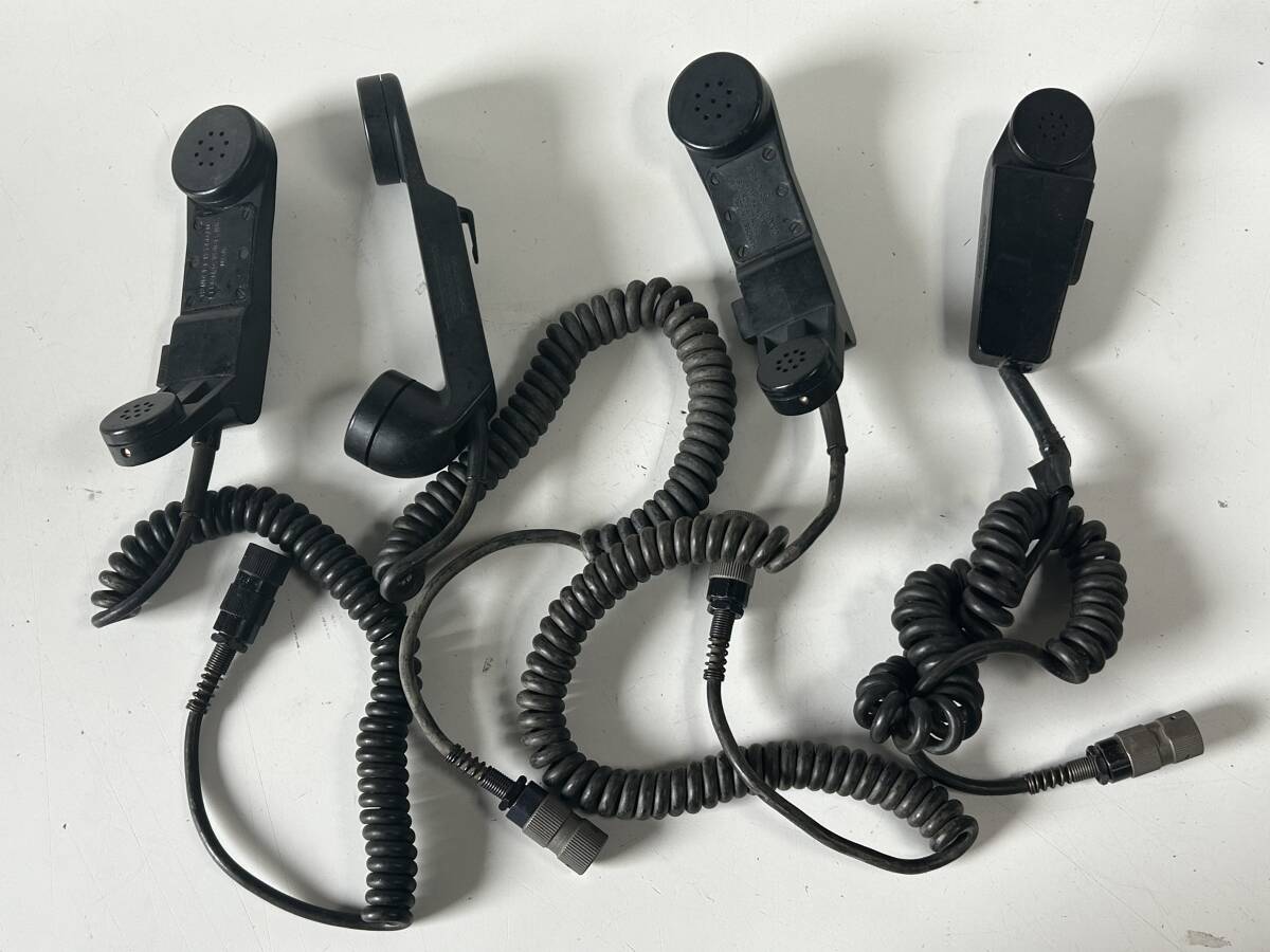 ⑤507◇米軍 US◇無線機 ハンドセット H-350/U H-189/GR H-250 ハンド 