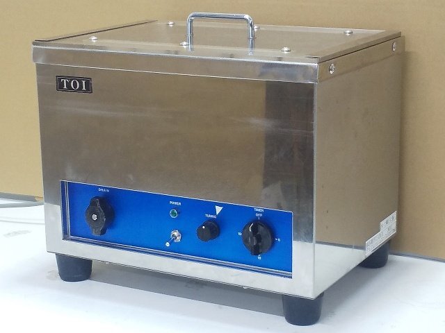 1円スタート！) TOI 東医産業 超音波洗浄装置 歯科技工 動作良好