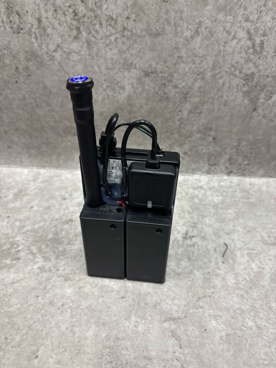 ★保証あり★超便利！バイク用ポータブルETC 9V電池式 軽自動車登録対応 ヴィンテージ/ハーレー/カスタムバイクにも最適チョッパー。_5