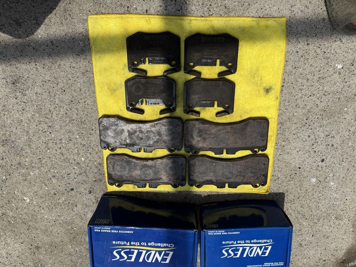 RC-F 純正 ブレンボ 前後 ブレーキパッド USC10 GS-F URL10 ブレーキパッド_2