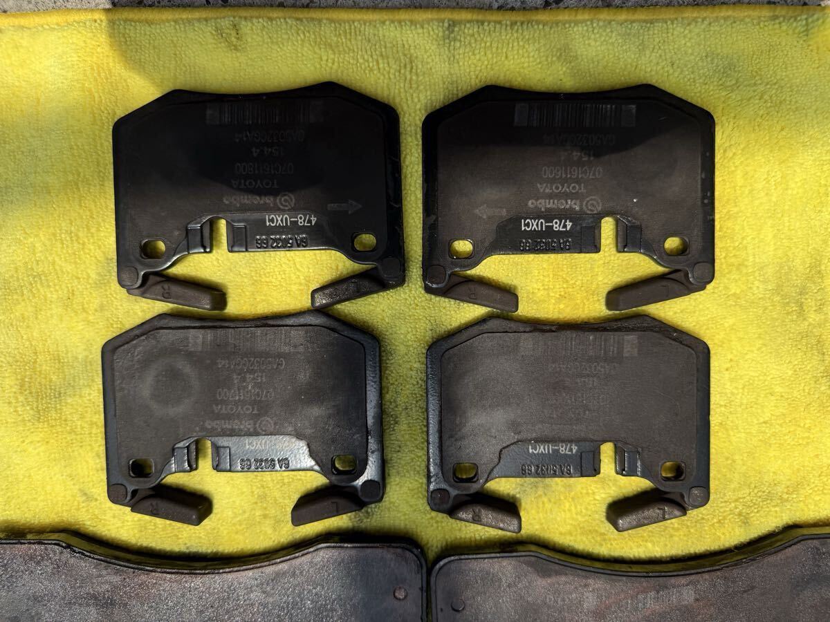 RC-F 純正 ブレンボ 前後 ブレーキパッド USC10 GS-F URL10 ブレーキパッド_5