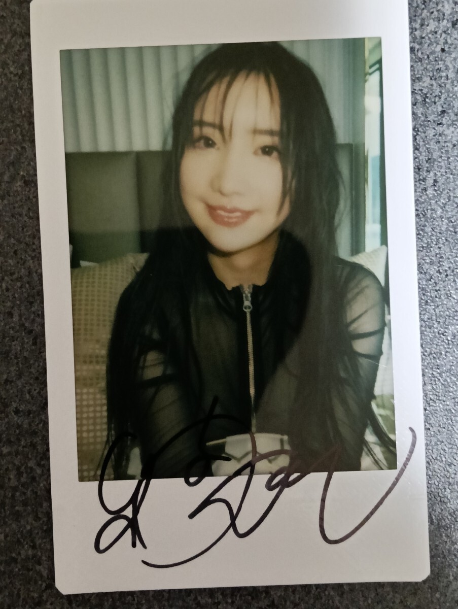 楪カレン サイン入りチェキ Cosplay Fetish Book 楪カレン 直筆サイン