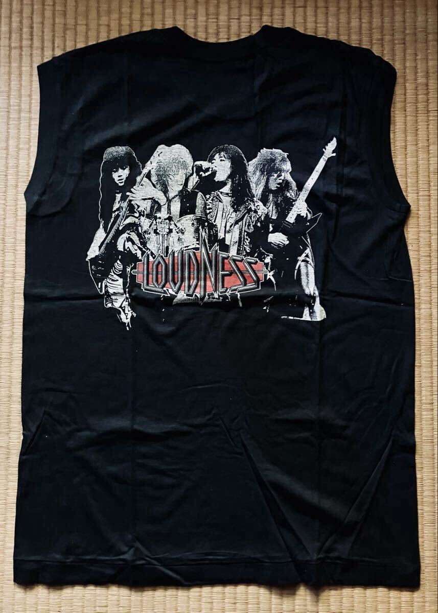 LOUDNESS 1988 JEALOUSY TOURノースリーブTシャツ _1