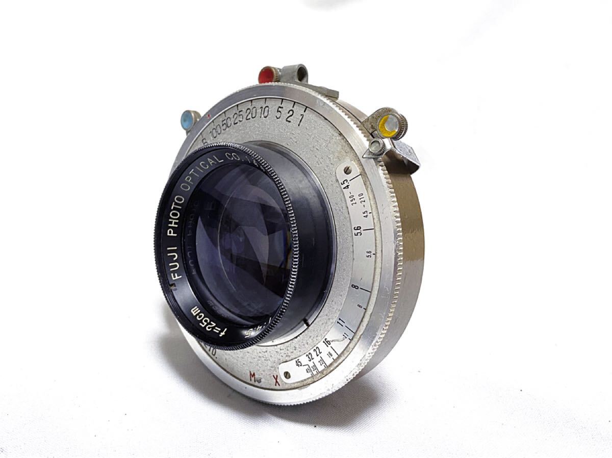 動作良好 Fuji Photo Optical Fujinar 25cm f4.5 250mm フジナー 8x10