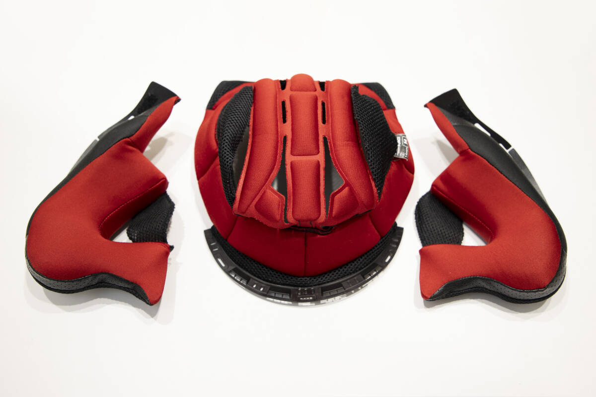 ■ウインズジャパン WINS ヘルメットパーツ A-FORCE RS/RS JET センターパッド チークパッド サイズM セット_1