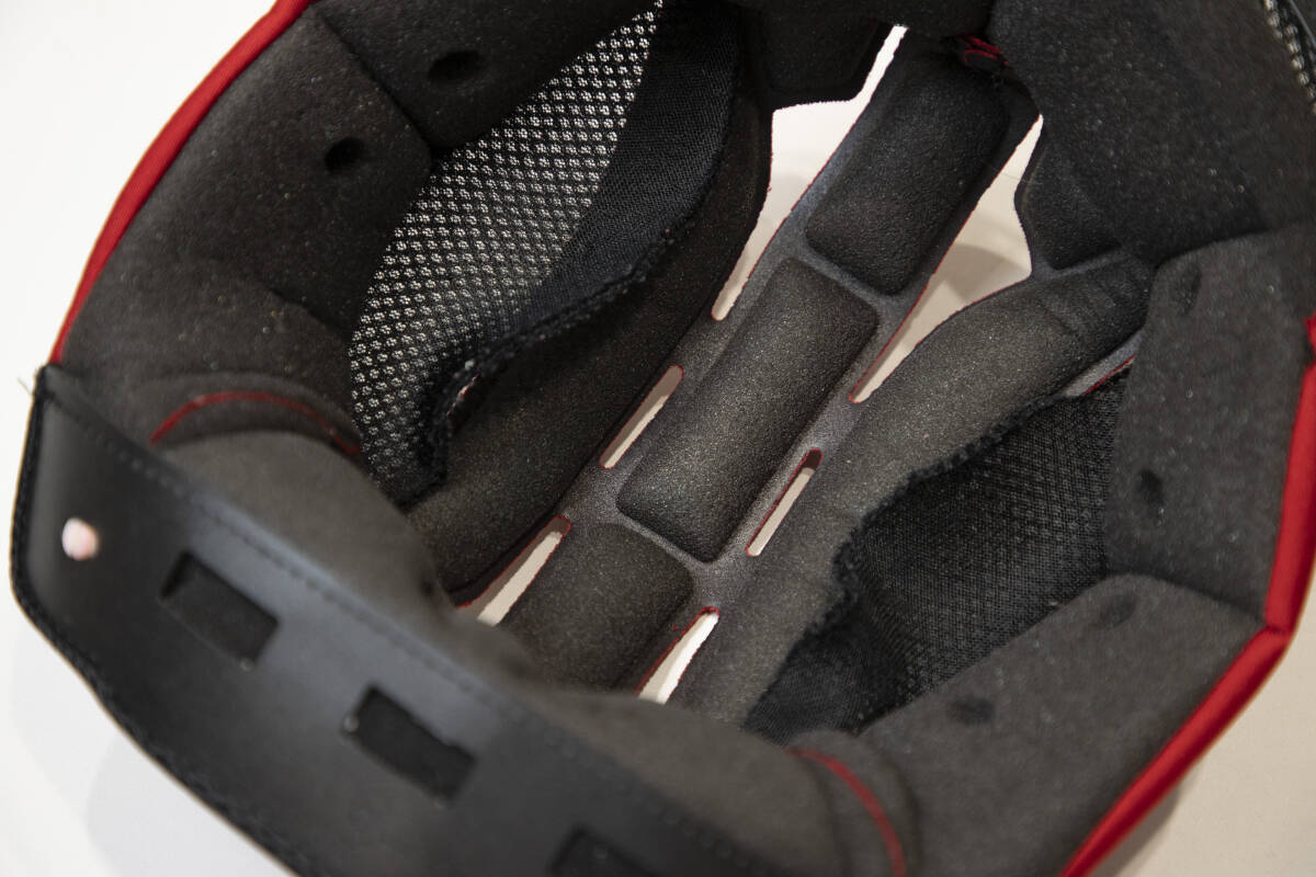 ■ウインズジャパン WINS ヘルメットパーツ A-FORCE RS/RS JET センターパッド チークパッド サイズM セット_4