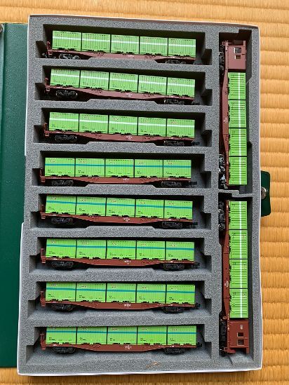 KATO コキ50000 コキフ50000 10両セット C20 C21形コンテナ 国鉄貨物