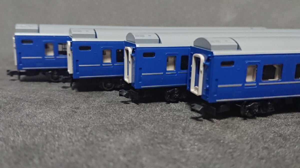 組み換えジャンク TOMIX 98858 JR 24系25形特急寝台客車(なは)8両基本セット_4