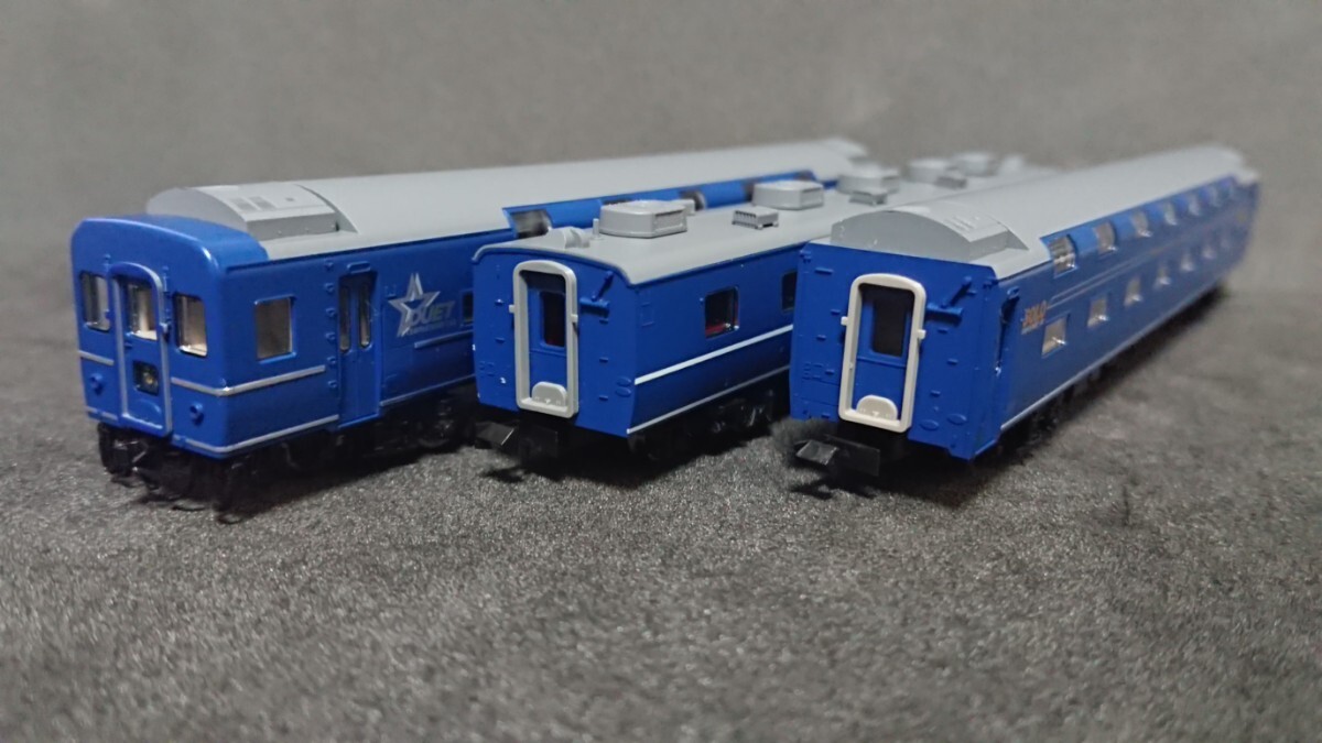 組み換えジャンク TOMIX 98858 JR 24系25形特急寝台客車(なは)8両基本セット_5