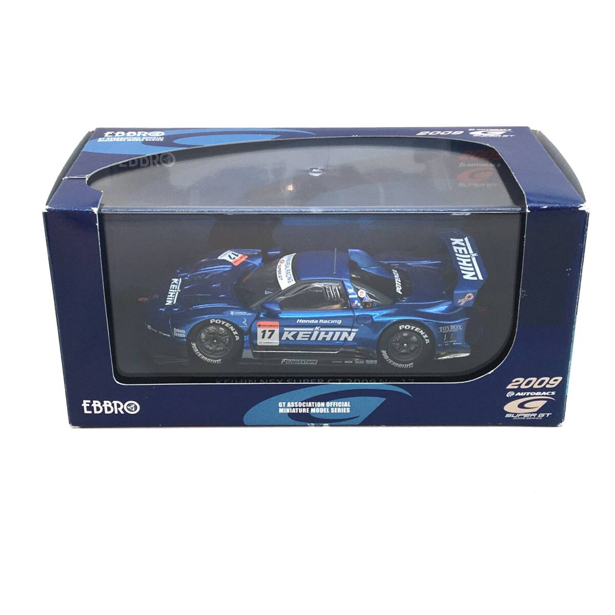 kk074 EBBRO エブロ 1/43 KEIHIN NSX スーパーGT500 2009 ＃17 ※中古