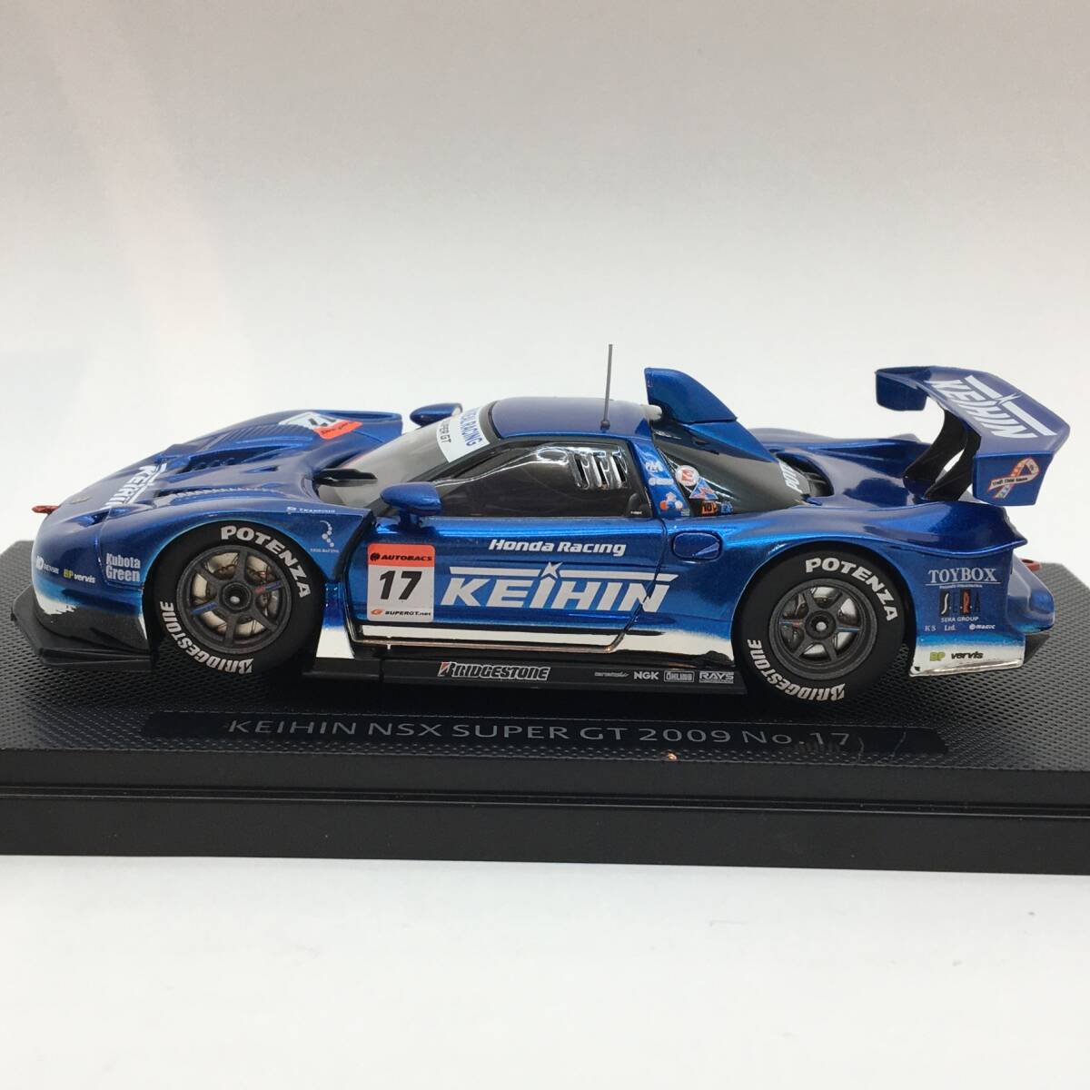 kk074 EBBRO エブロ 1/43 KEIHIN NSX スーパーGT500 2009 ＃17 ※中古