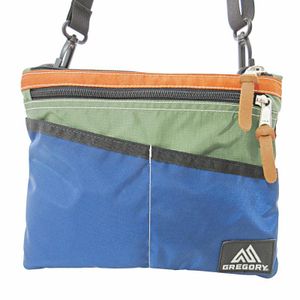 グレゴリー GREGORY 美品 ショルダーバッグ サコッシュ ナイロン ポーチ マルチカラー 08