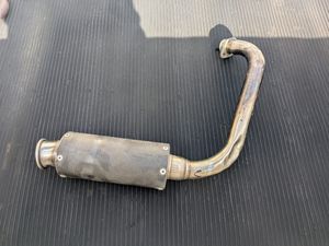 ホンダ エイプ APE マフラー 社外 デイトナ カーボン 縦型 XR CB フルエキ