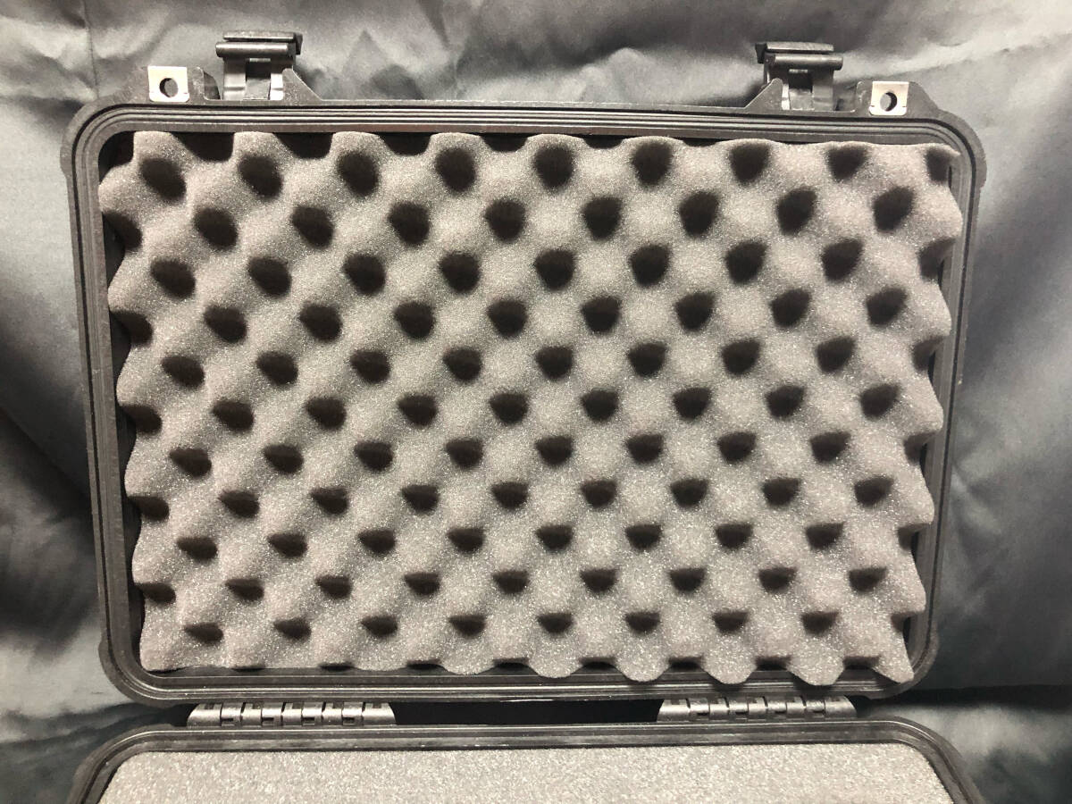 【PELICAN】ペリカン ハードケース/プロテクターケース #1500 防水・耐衝撃性ケース ウレタンフォーム付 PELICAN 1500【19L ブラック】_6