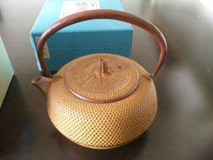 鉄製急須 松雲堂 未使用_1