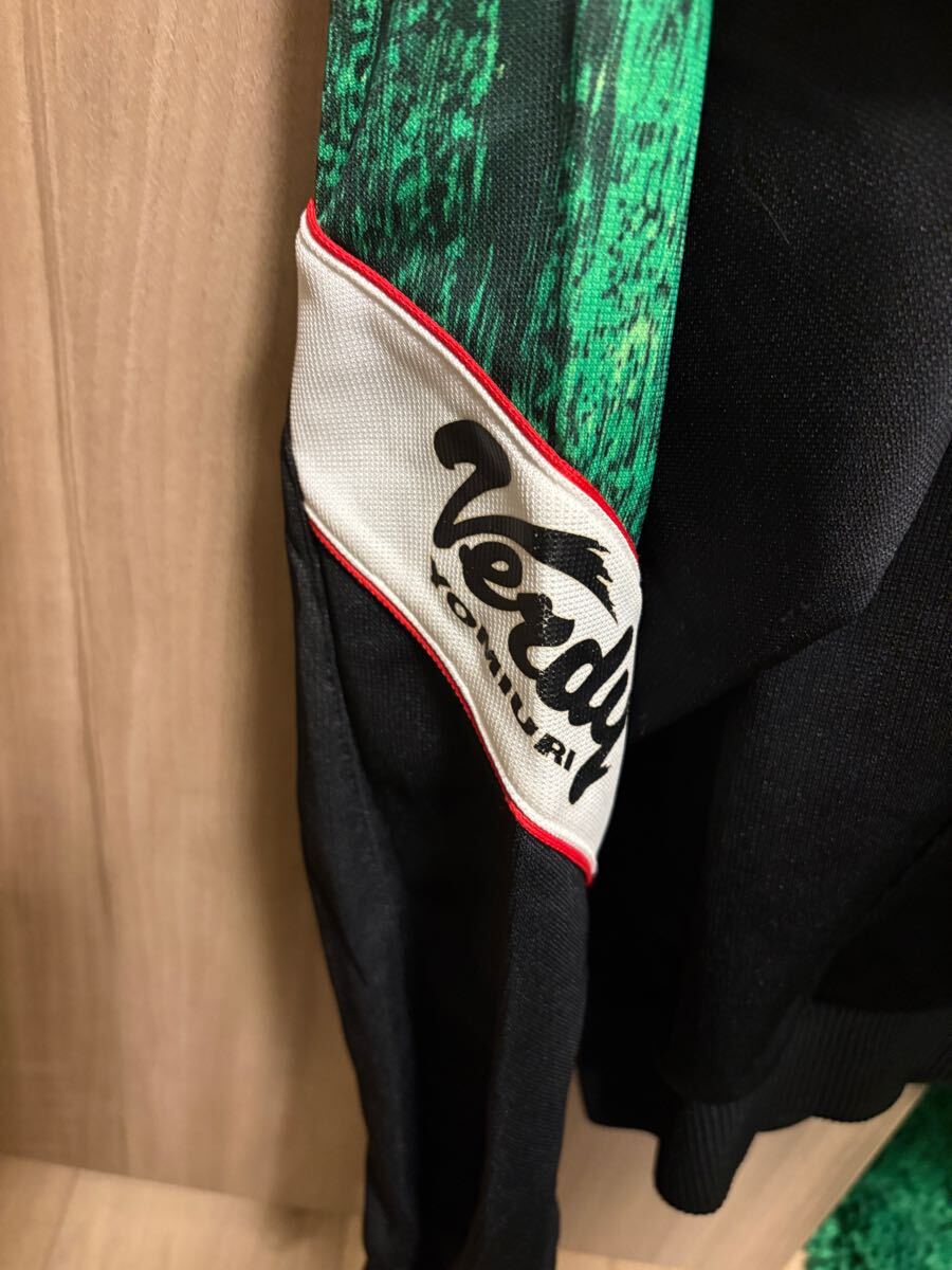 読売ヴェルディ トラックジャケット ジャージ ビンテージ ミズノ verdy ブラック ロゴ刺繍 90s 読売日本scモデル 川崎 _3
