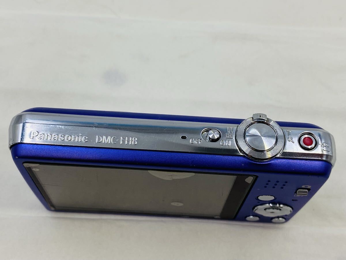◆ Panasonic LUMIX パナソニック ルミックス コンパクトデジタルカメラ DMC-FH8 バイオレット 充電器欠品 動作未確認_5