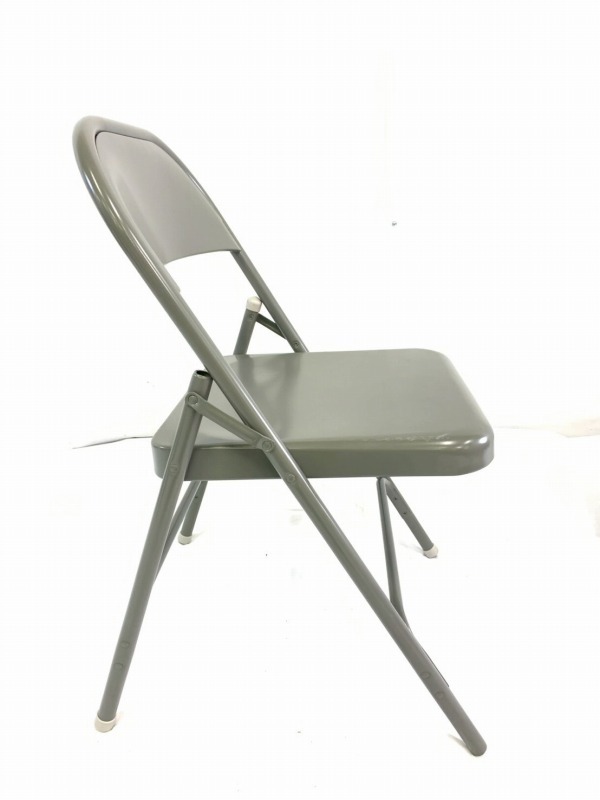 米軍放出品】未使用品 MECO 折り畳みイス オフィス パイプ椅子 1脚
