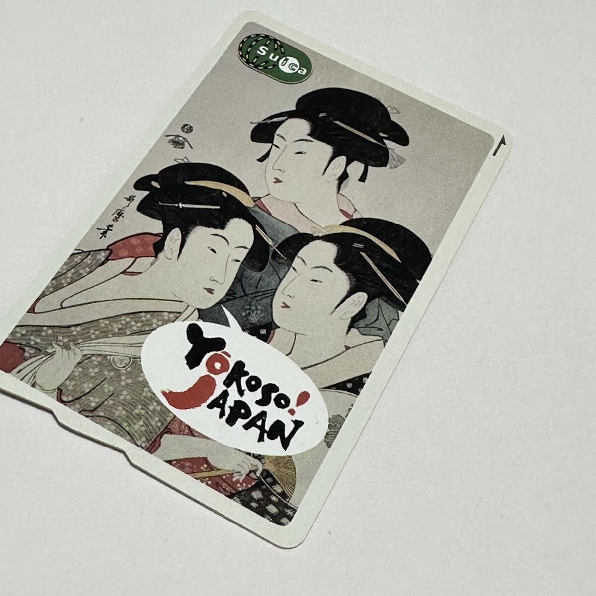 匿名配送 浮世絵 Suica 記念デザインカード デポジット500円 チャージなし 無記名 訪日外国人向け スイカ 交通系ICカード デポジットのみ_1