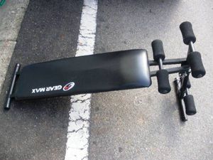 B54/GEAR MAX☆ベンチプレス台腹筋台☆中古 美品 激安！(スポーツ別 