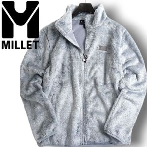 MILLET ミレー 新品 フランス発 保温シェルパフリース フルジップ スタンドカラー ジャケ