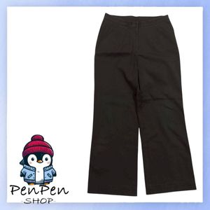 日本製 Wacoal ワコール レディース ストレッチ パンツ ブラック Lサイズ 上品 シルエッ