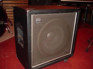稀少中古 ROLAND R&P 15インチスピーカー搭載キャビネット