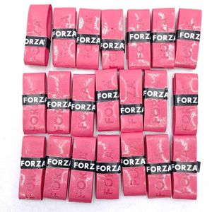 【中古・未使用品】[21本入セット] バドミントン オーバー グリップテープ A-GRIP レッド