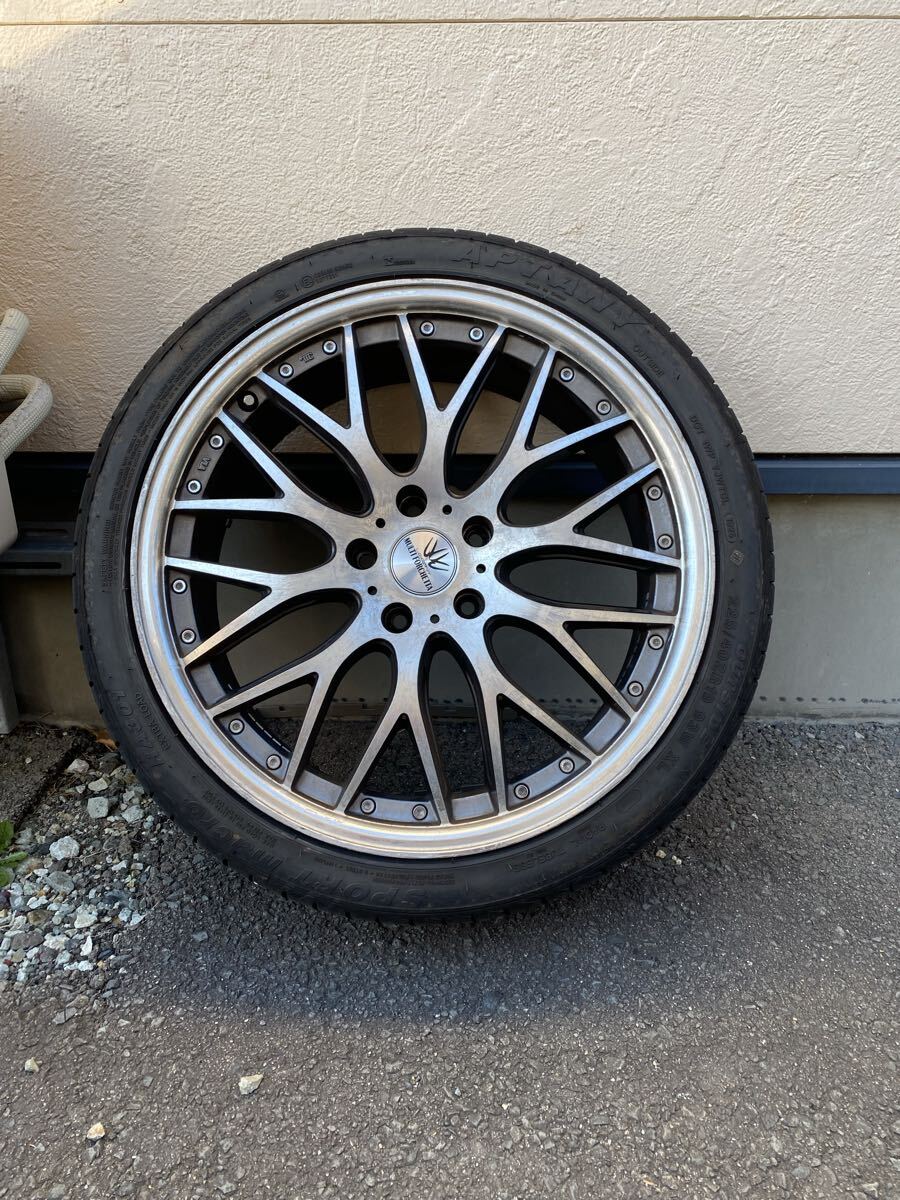 ロクサーニマルチホォルケッタ19インチ8J45 225/40R19タイヤホイール4