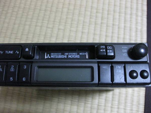 三菱純正カセットデッキラジオカーステレオカセットプレーヤー テープデッキ 売買されたオークション情報 Yahooの商品情報をアーカイブ公開 オークファン Aucfan Com
