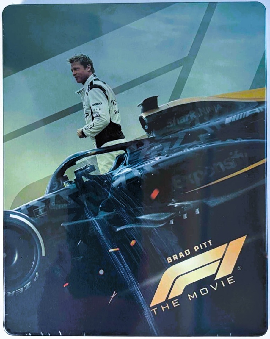 新品【Amazon限定】『 F1 エフワン 』Blu-ray　スチールブック仕様 映画『F1®/エフワン』スチールブック仕様 4K UHD + ブルーレイ セット